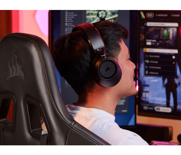 Corsair HS35 Stereo V3 Wireless Czarne - 1538815 - zdjęcie 4